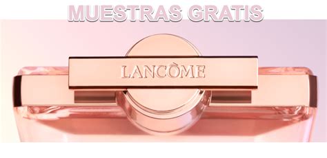 muestras gratis perfumes lancome.